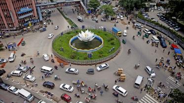 Shapla Square in Motijheel
