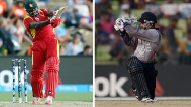 Hamilton Masakadza and Khurram Khan