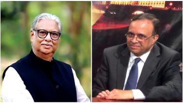 Gonoforum Mps-elect Mohammad Mansur and  Mokabbir Khan