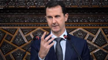 Syria's president Bashar al-Assad