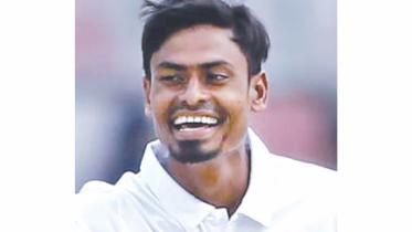 Bangladesh left-arm spinner Taijul Islam 