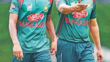 Tamim Iqbal and Mustafizur Rahman