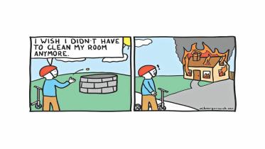 The consequences of having a dark sense of humour