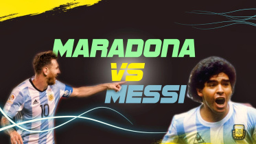 Messi, Maradona
