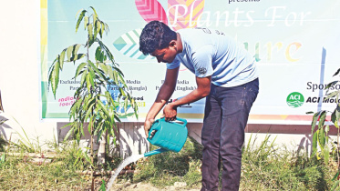 Tree plantation campaign by NSUEC