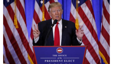 US President-elect Donald Trump