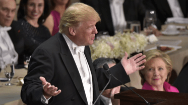 Michelle Obama, Donald Trump, US election 2016