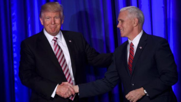 US President Donald Trump- Vice President Mike Pence