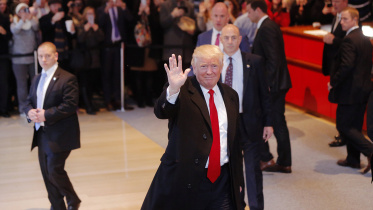 US President elect Donald Trump