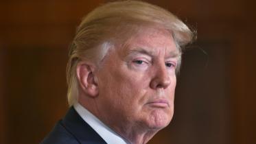 US president Donald Trump