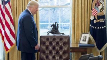 US President Donald Trump