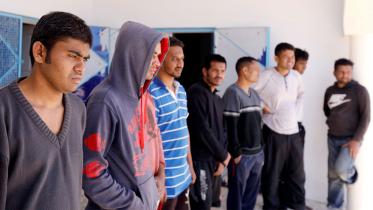 Boat capsize in the Mediterranean