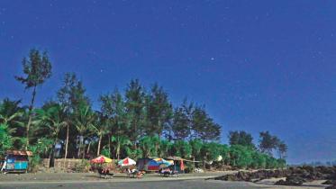 Two colourful feathers on our cap!.