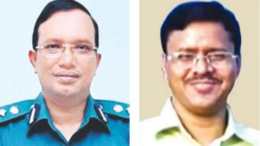 DIG Mizanur Rahman and ACC Director Khandaker Enamul Basir