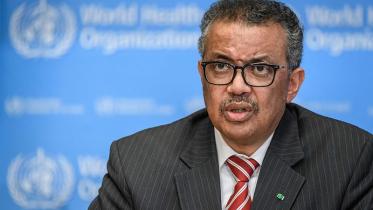 Director General of the World Health Organization Tedros Adhanom Ghebreyesus