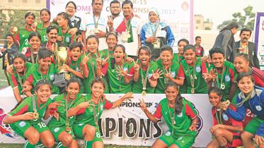 SAFF Under-15 Women's Championship Victory 2017