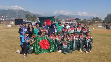 Bangladesh women’s cricket team clinch gold