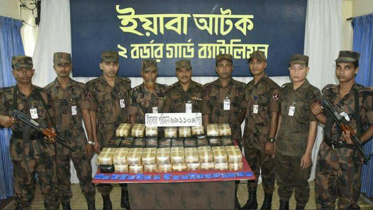 Members of the Border Guard Bangladesh (BGB),recover Yaba tablets,contraband drug,Anwara upazila of Teknaf upazila in Cox’s Bazar