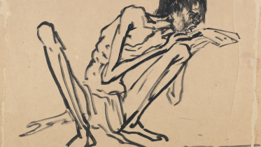 Zainul Abedin, Famine Sketch (1943)