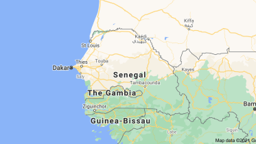 Senegal map