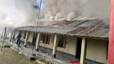 arson attack in Shariatpur