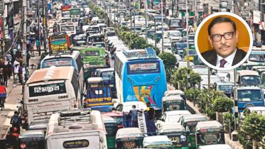 Traffic Jam in Bangladesh