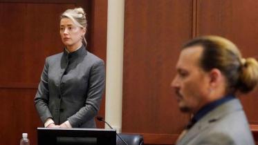 Amber Heard and Johnny Depp