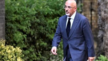 UK finance minister Nadhim Zahawi