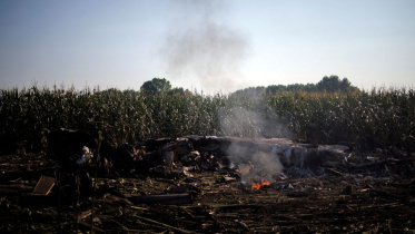 Cargo plane carrying defence products