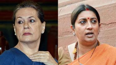 Sonia Gandhi and Smriti Irani