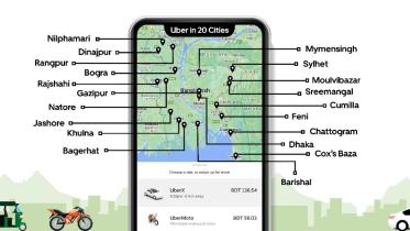 Uber available in 20 different cities in Bangladesh