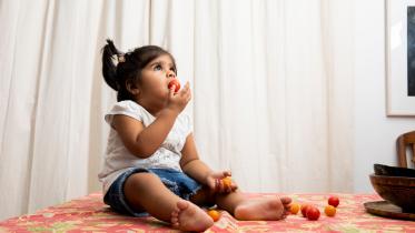 Regular moisturising for babies