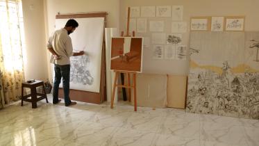 The art of expression: Rakibul Anwar