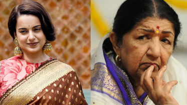 Kangana Ranaut and Lata Mangeshkar