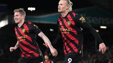 Erling Haaland and Kevin De Bruyne