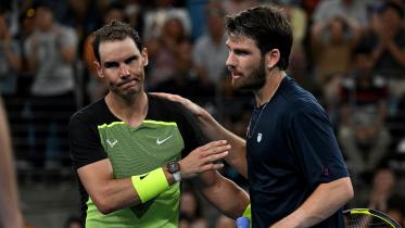 Rafa Nadal and Cameron Norrie 