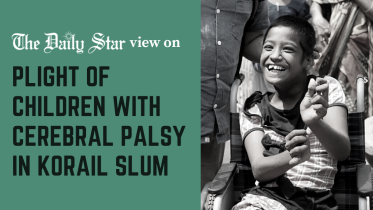 plight of kids with cerebral palsy in korail slum