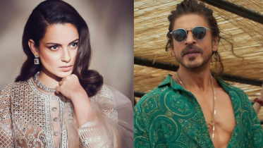 Kangana and Shah Rukh Khan
