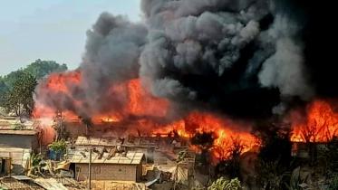 Cox's Bazar Rohingya Camps Fire