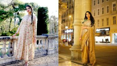 Dressing up for soirees 