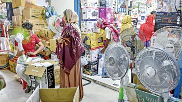 Fan sales in heatwave