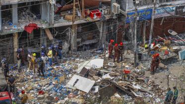 On the verge of an explosion