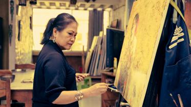Kanak Chanpa Chakma: Portrait of an artist