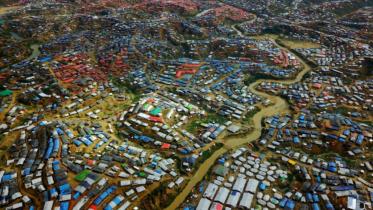 Rohingya camps in Cox's Bazar