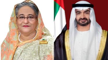 PM Hasina Sheikh Mohamed bin Zayed Al Nahyan