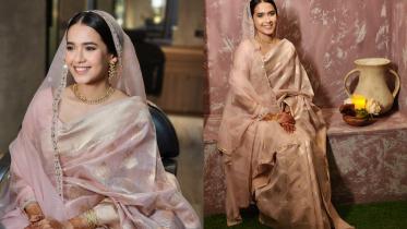 Munzereen Shahid’s ‘soft glam’ akhd look