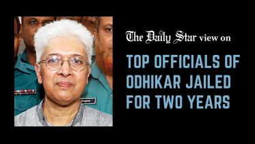 top officials of odhikar jailed for two years