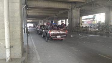 Protesters in Mirpur dispersed using teargas and sound grenades