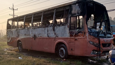 savar bus torched