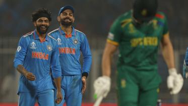 India crush South Africa by 243 runs